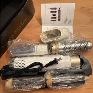 NEW NORA STYLER Hair Styling/Curling/Blow Dryer w/Storage Box